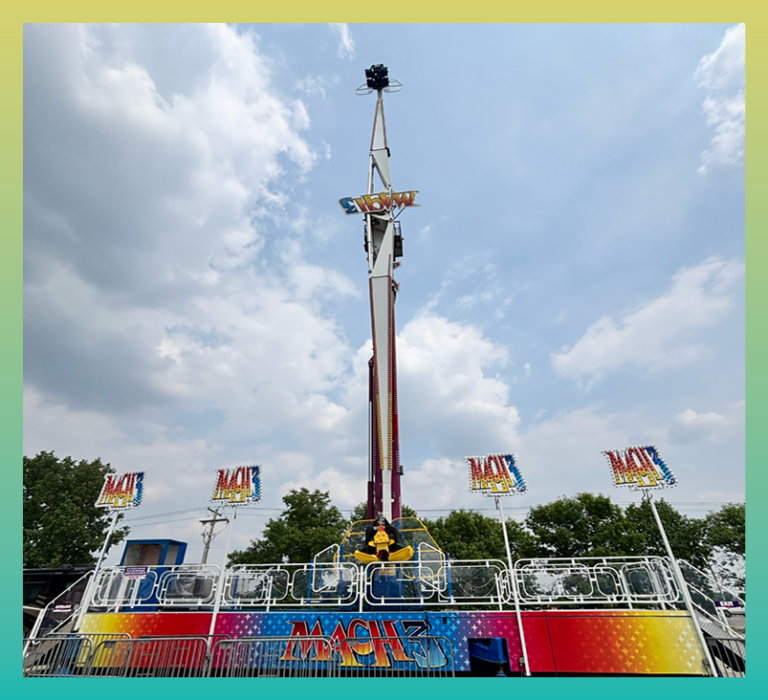 Mach Rides Launched Model The EX - Rides - Exhibition Park